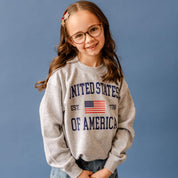 United States of America - Child Sweater Little Mama Shirt Shop