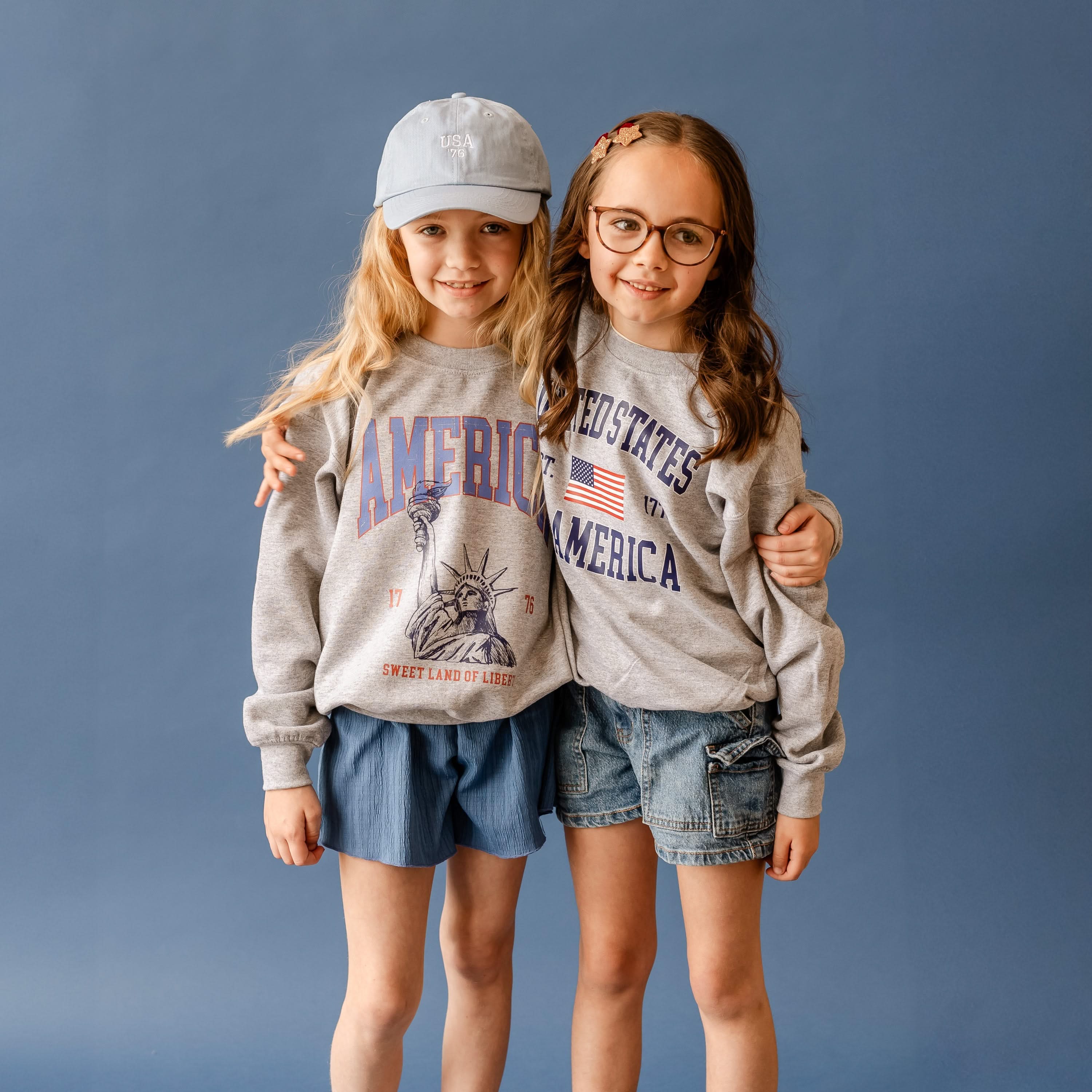 United States of America - Child Sweater Little Mama Shirt Shop