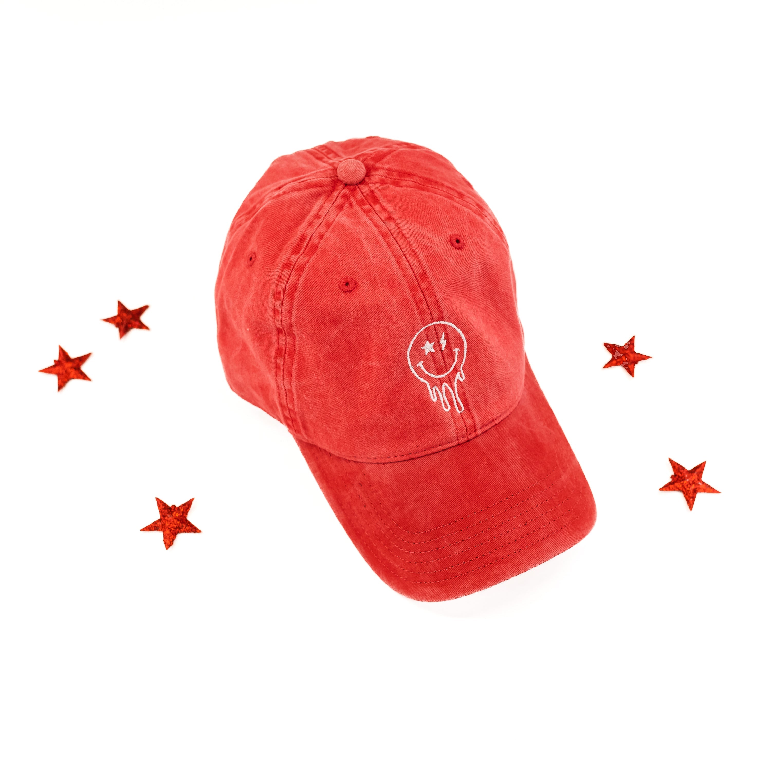 Star Eyes) - Adult Size Baseball Cap Little Mama Shirt Shop