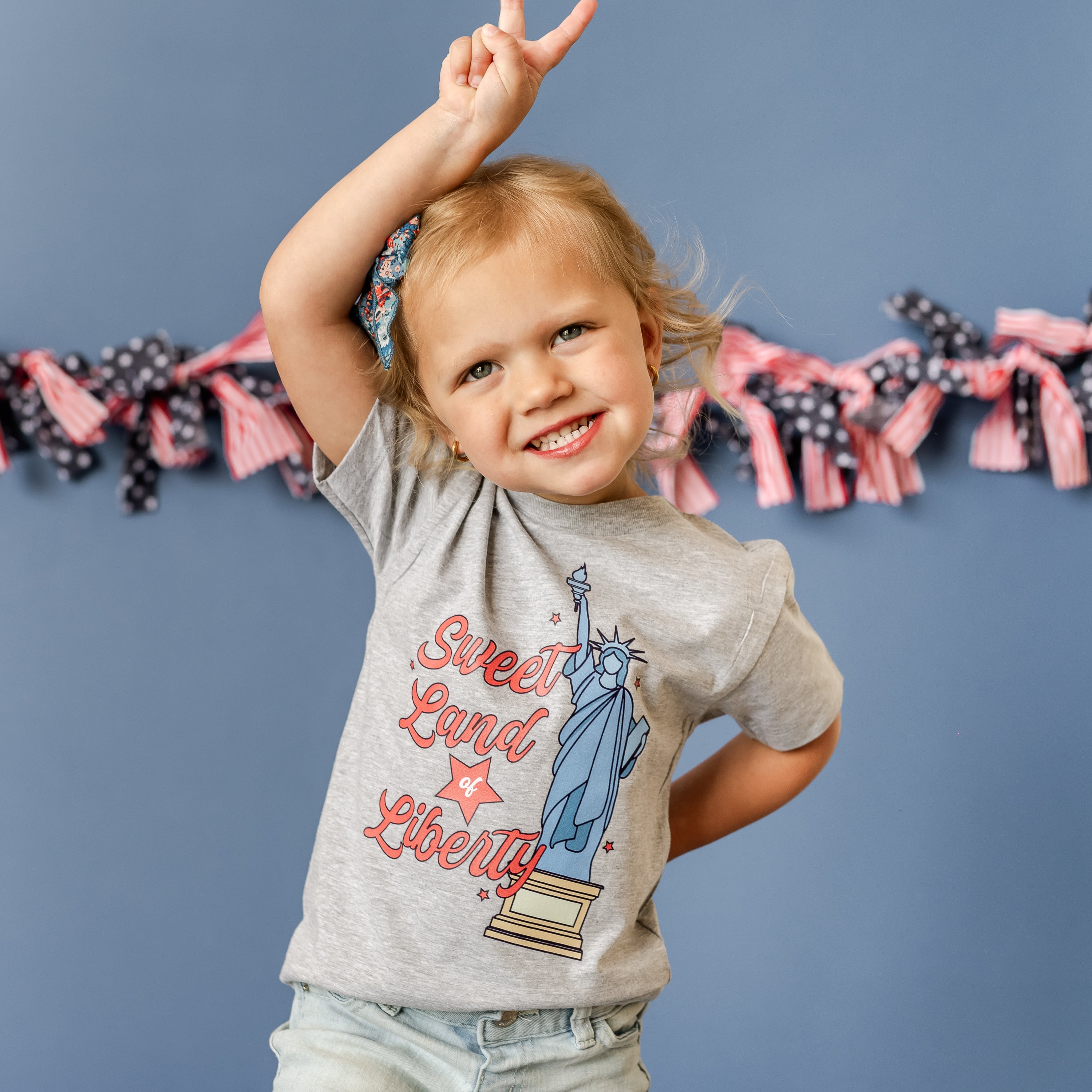 Sweet Land Of Liberty - Child Tee Little Mama Shirt Shop