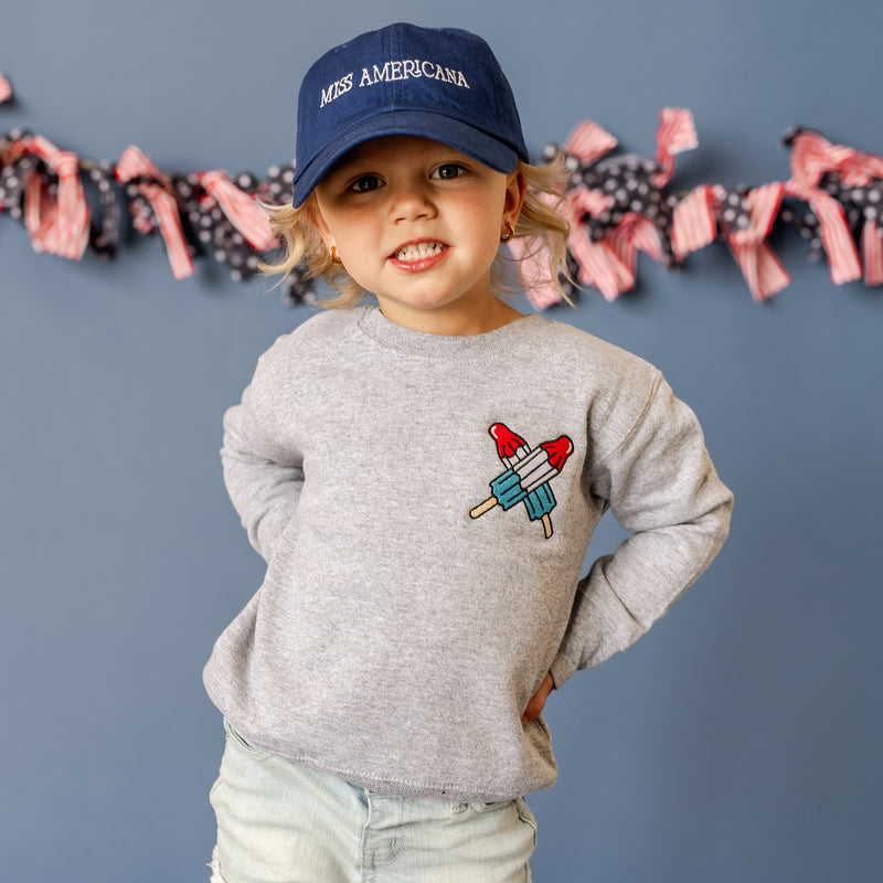 Embroidered Child Sweater - Bomb Pops