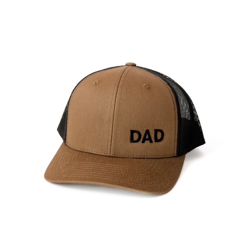 DAD - TINY CAPS - Richardson Hat (Offset Text)