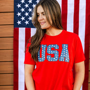 Denim Daisies - USA - Unisex Tee Little Mama Shirt Shop