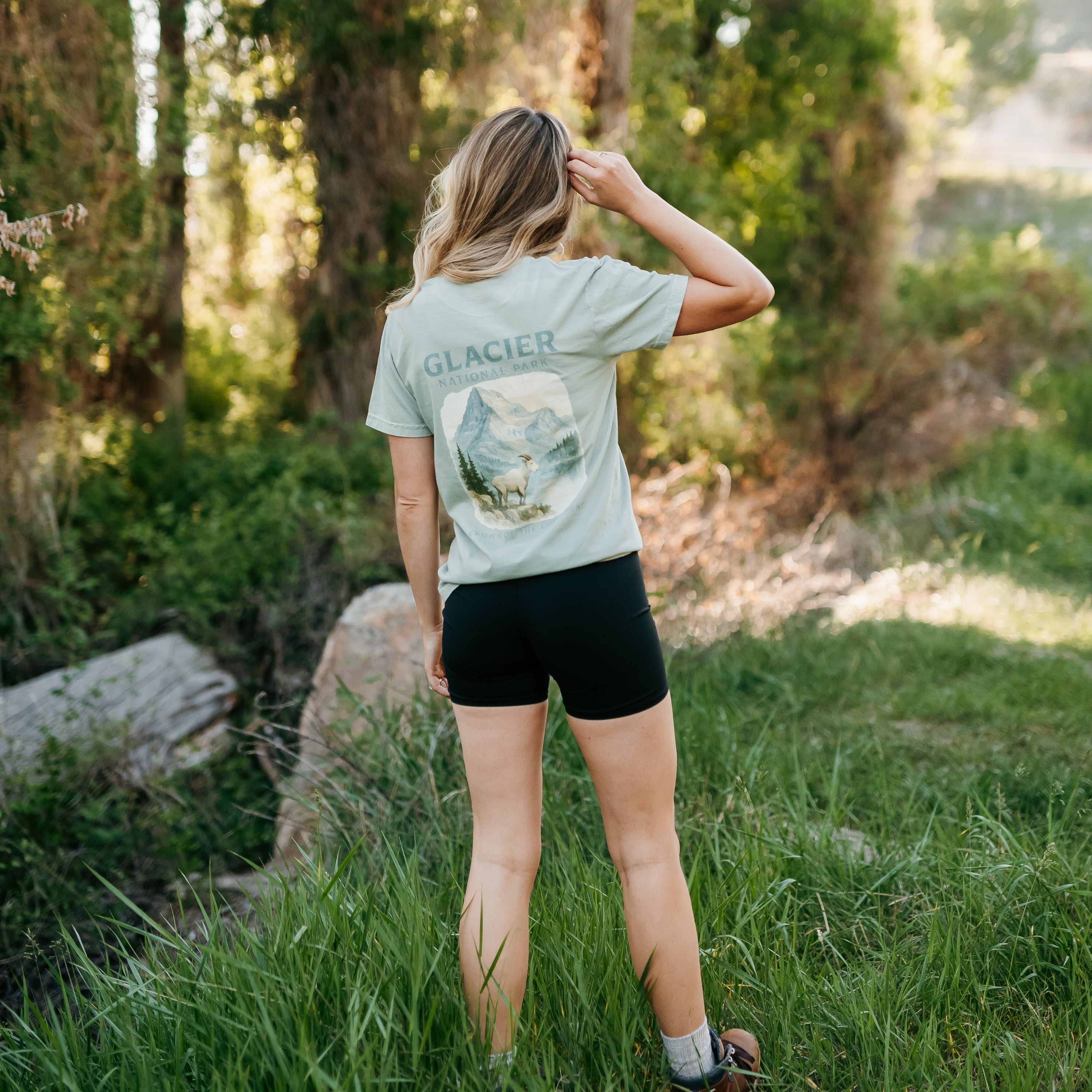 Glacier National Park - Weekly Wander #2 - Comfort Colors Tee Little Mama Shirt Shop LLC