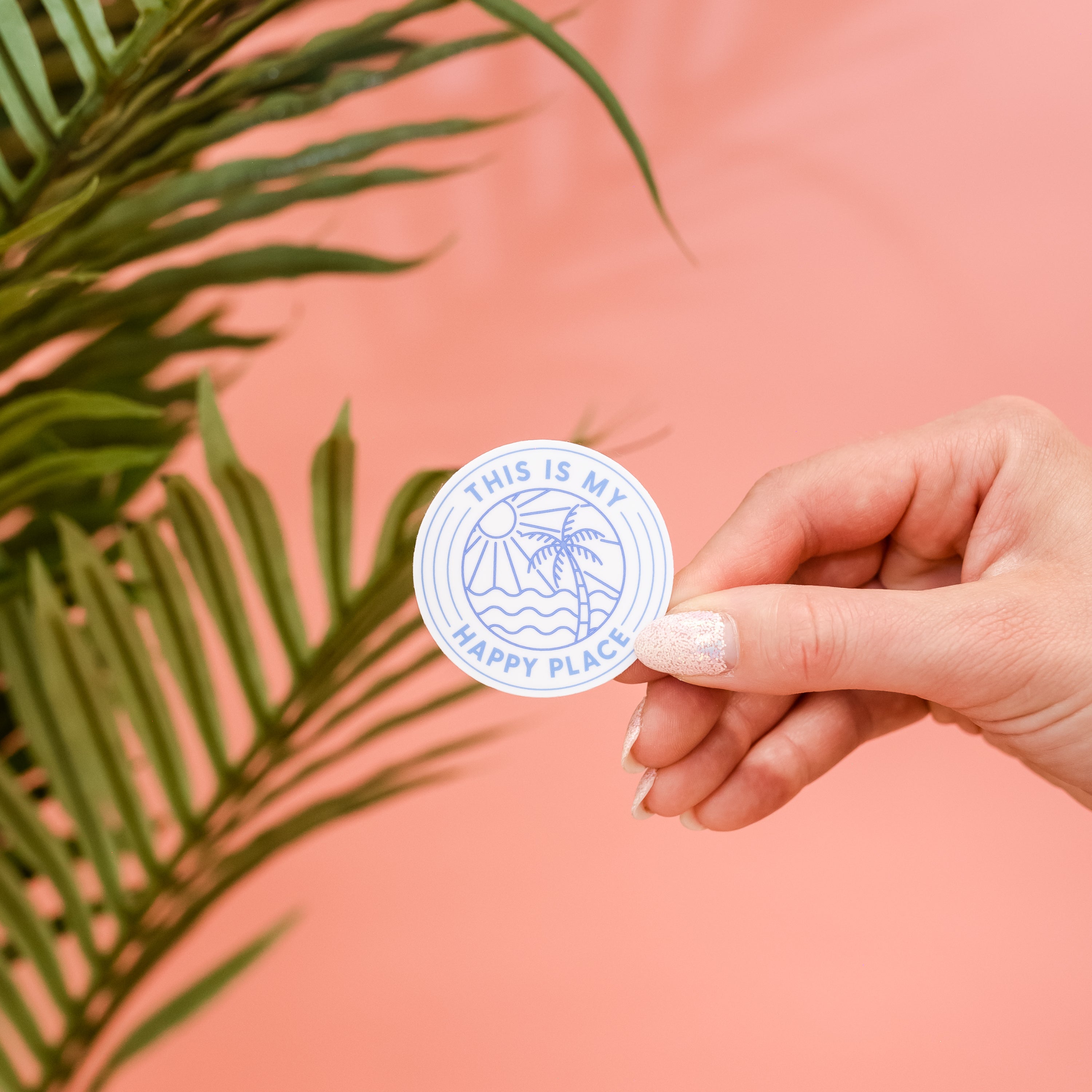 LMSS® STICKER - THIS IS MY HAPPY PLACE Little Mama Shirt Shop LLC