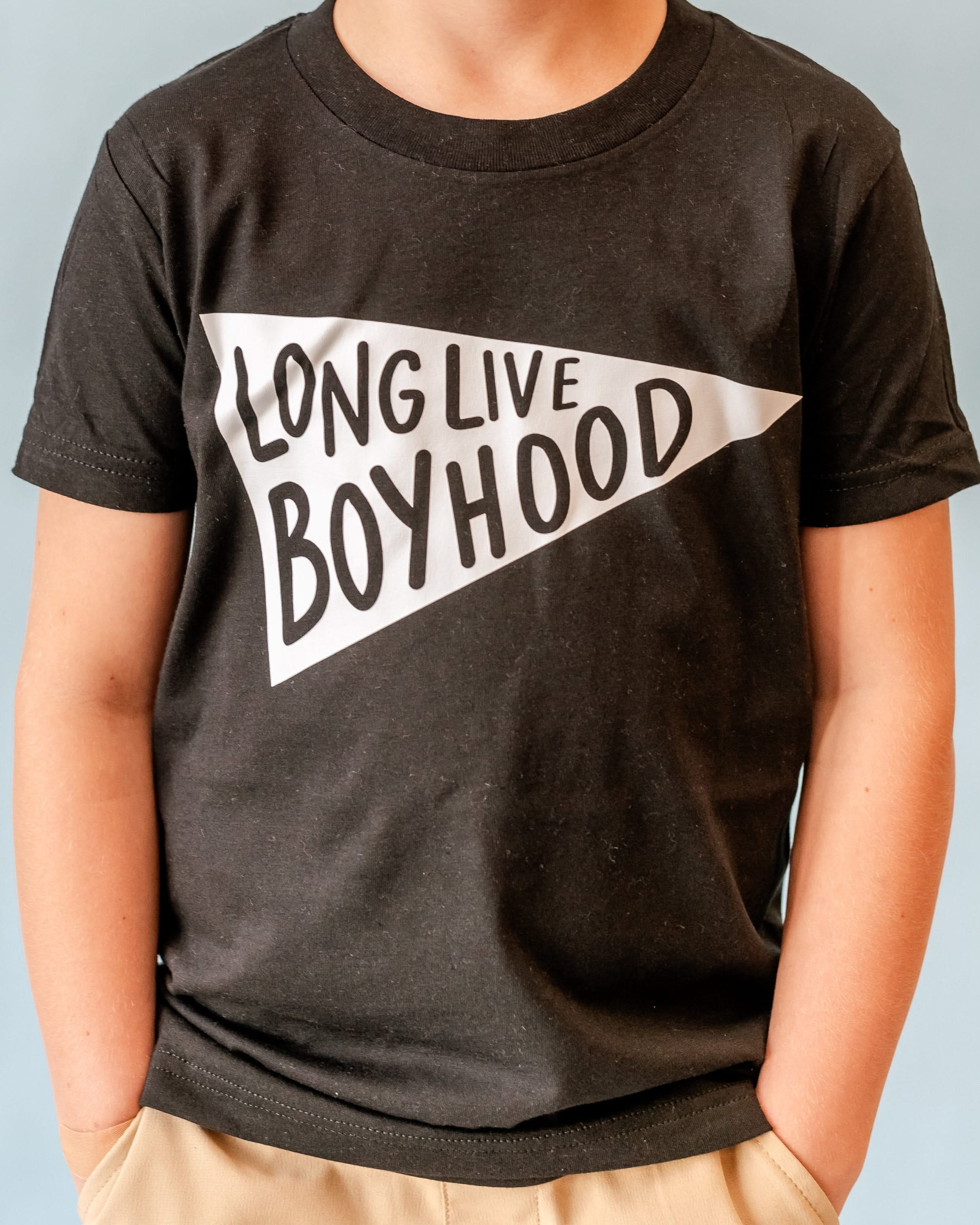 Long Live Boyhood - Child Tee Little Mama Shirt Shop