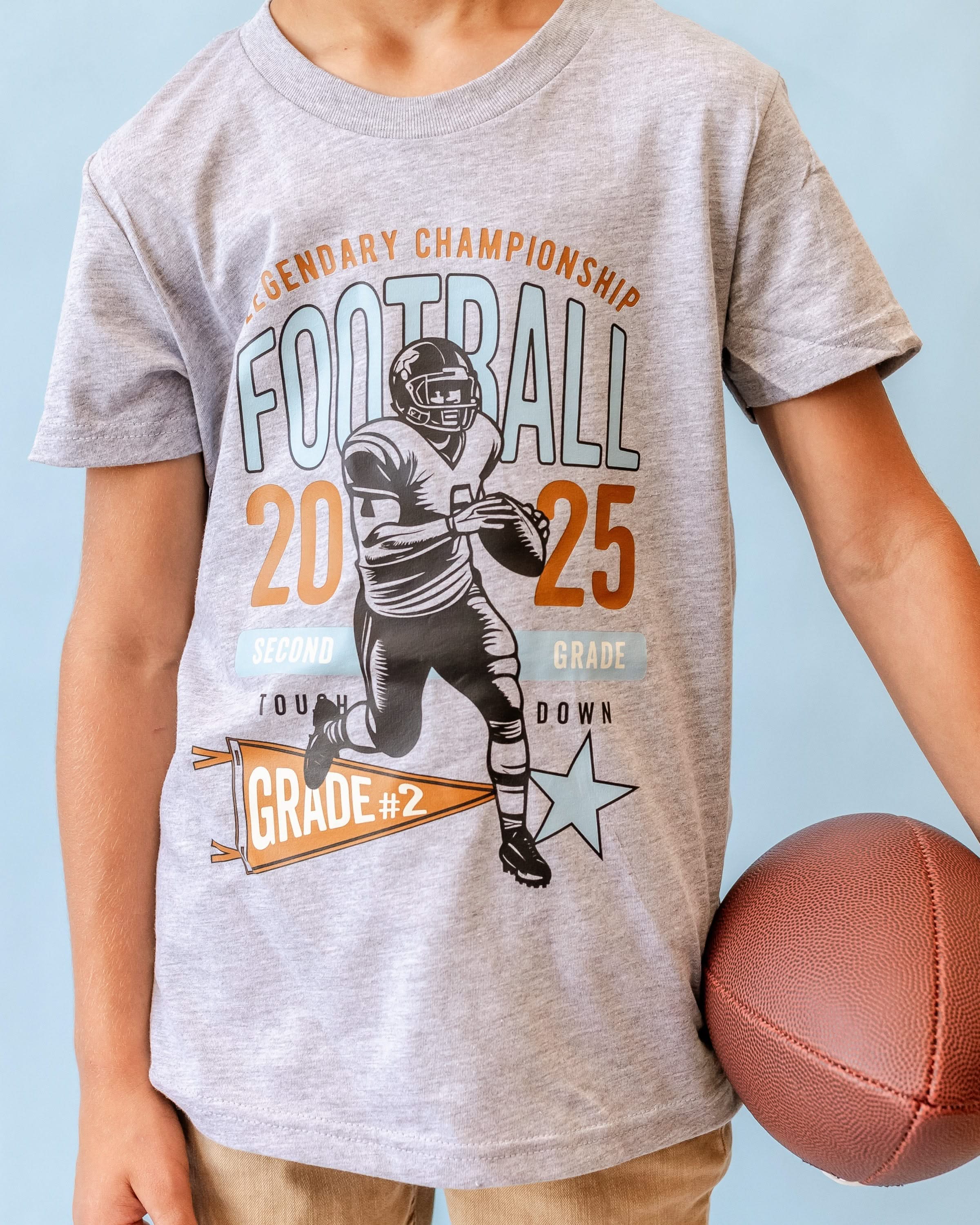 Legendary Football (Choose Your Grade) - Child Tee Little Mama Shirt Shop