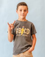 ABCD - The Learning Tour (f&b) - YOUTH Comfort Colors Tee Little Mama Shirt Shop