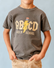 ABCD - The Learning Tour (f&b) - YOUTH Comfort Colors Tee Little Mama Shirt Shop