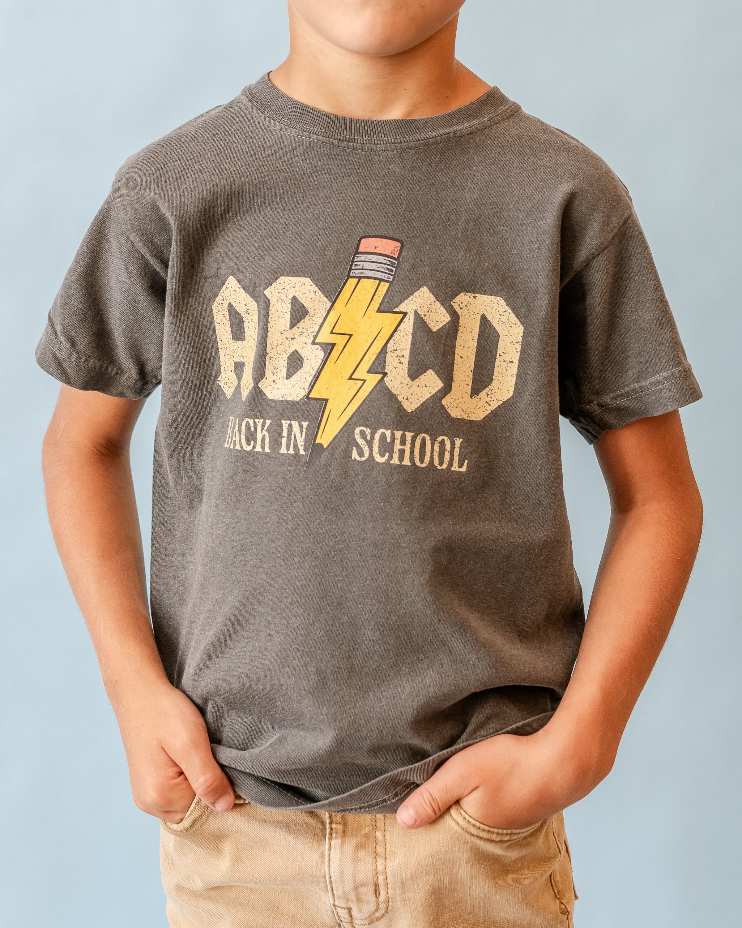 ABCD - The Learning Tour (f&b) - YOUTH Comfort Colors Tee Little Mama Shirt Shop