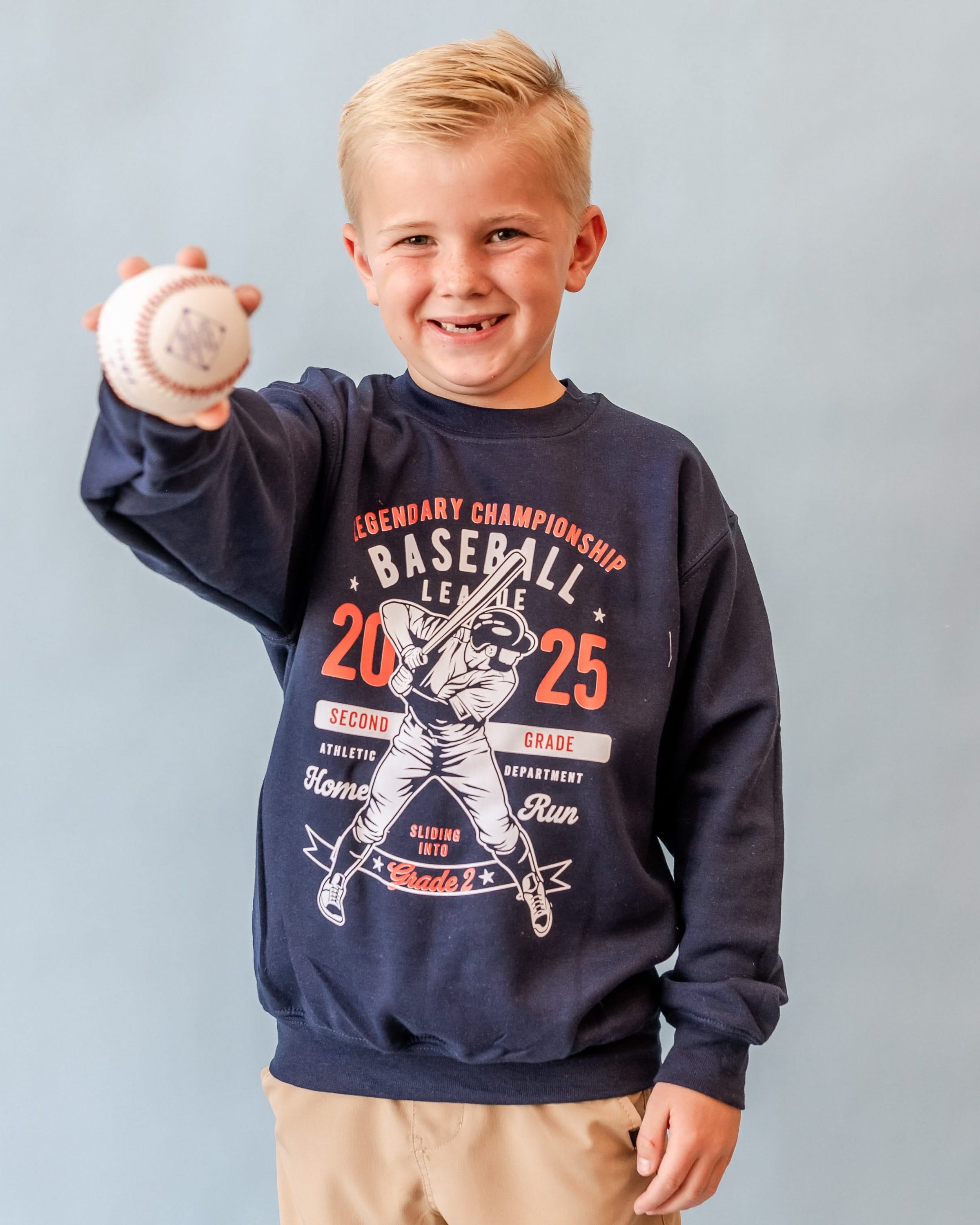 Legendary Baseball (Choose Your Grade) - Child Sweater Little Mama Shirt Shop