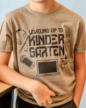 Leveling Up To (Choose Your Grade) - Child Tee Little Mama Shirt Shop