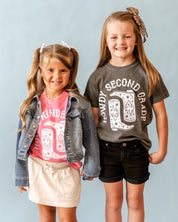 Howdy (Choose Your Grade) - YOUTH Comfort Colors Tee Little Mama Shirt Shop