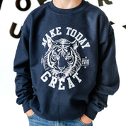 Make Today Great - TIGER - Child Sweater Little Mama Shirt Shop
