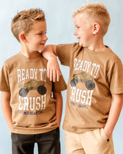 Ready To Crush (Choose Your Grade) - Coyote Brown Child Tee Little Mama Shirt Shop