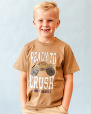 Ready To Crush (Choose Your Grade) - Coyote Brown Child Tee Little Mama Shirt Shop
