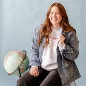 Embroidered BASIC Fleece - 5 School Things Little Mama Shirt Shop LLC