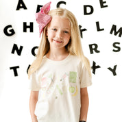 Watercolor School Supplies - Short Sleeve Child Shirt Little Mama Shirt Shop