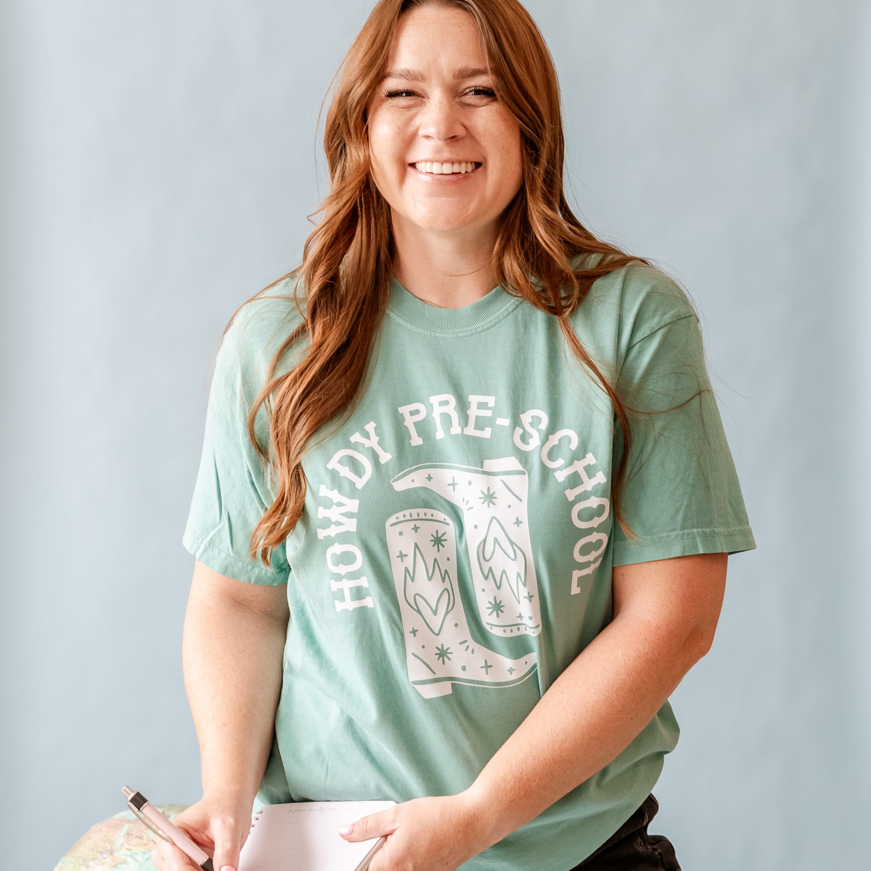 Howdy (Choose Your Grade) - Comfort Colors Tee Little Mama Shirt Shop