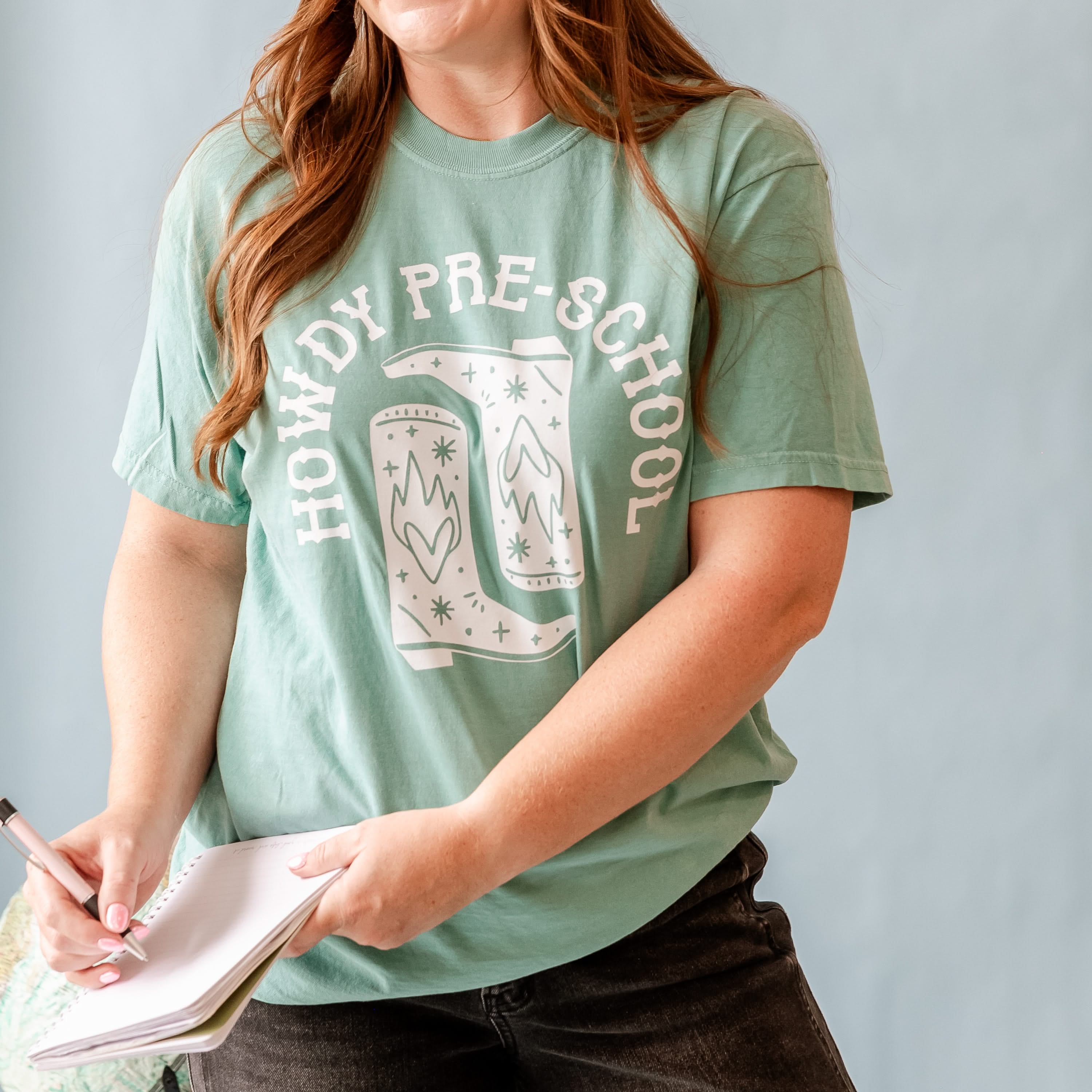 Howdy (Choose Your Grade) - Comfort Colors Tee Little Mama Shirt Shop