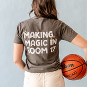 Making Magic in Room (Custom Name & Number) - (pf&b) - Comfort Colors Tee Little Mama Shirt Shop