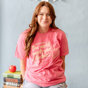 The World Needs Your Kindness - Comfort Colors Tee Little Mama Shirt Shop