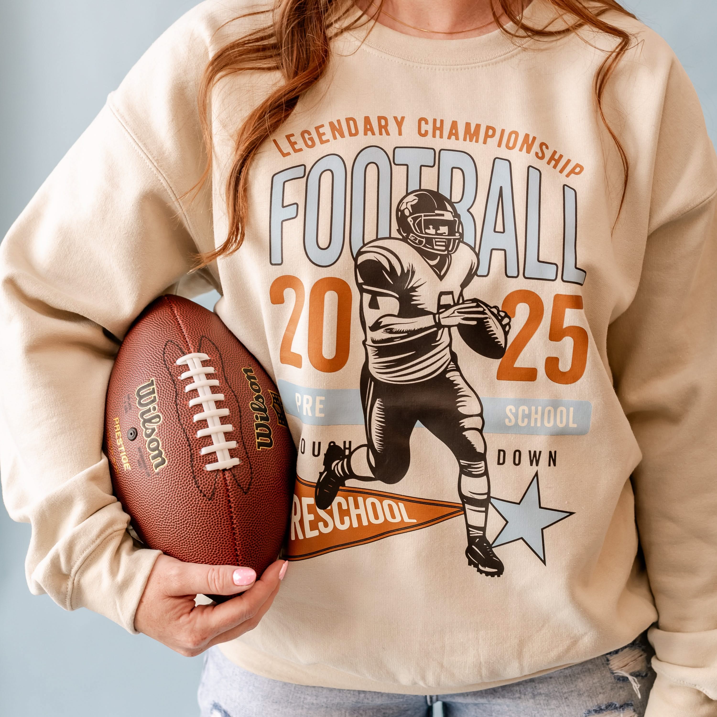 Legendary Football (Choose Your Grade) - BASIC Fleece Little Mama Shirt Shop LLC