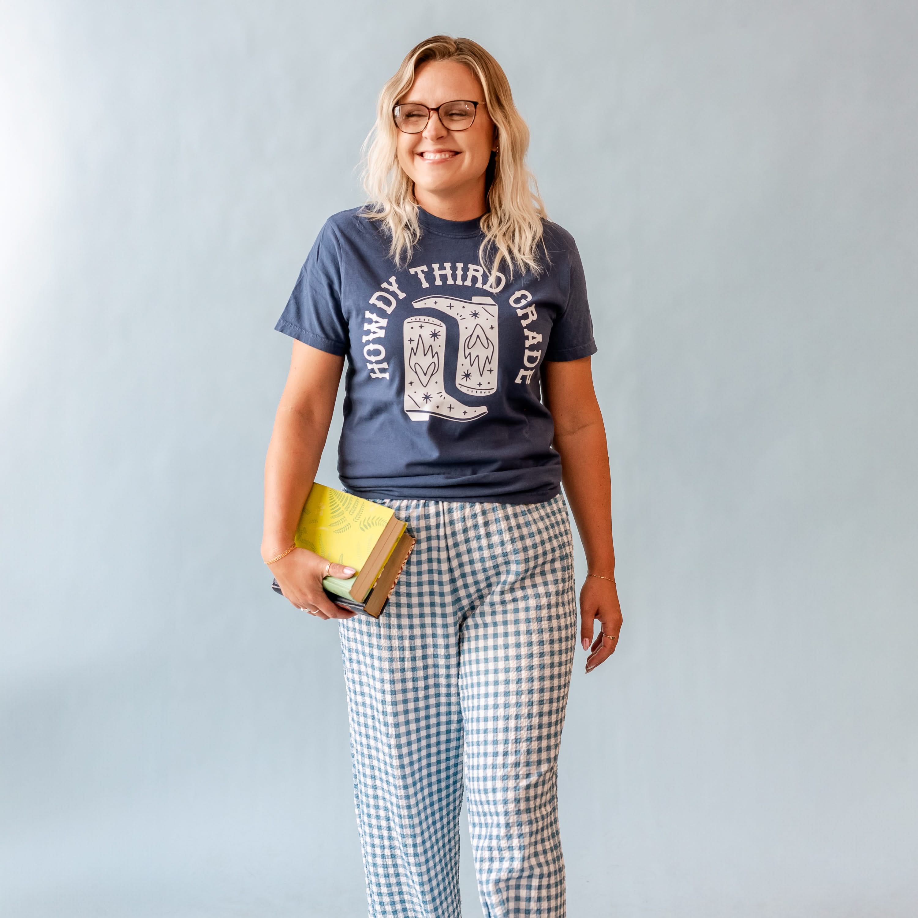 Howdy (Choose Your Grade) - Comfort Colors Tee Little Mama Shirt Shop