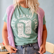 Let's Learn Ya'll - Comfort Colors Tee Little Mama Shirt Shop