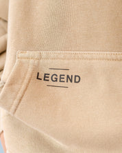 Embroidered/Printed - BUILT BRAVE HOODIE - Youth Pigment Little Mama Shirt Shop LLC