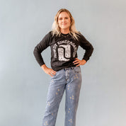 Howdy (Choose Your Grade) - LONG SLEEVE Comfort Colors Tee Little Mama Shirt Shop