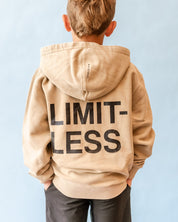 Embroidered/Printed - BUILT BRAVE HOODIE - Youth Pigment Little Mama Shirt Shop LLC