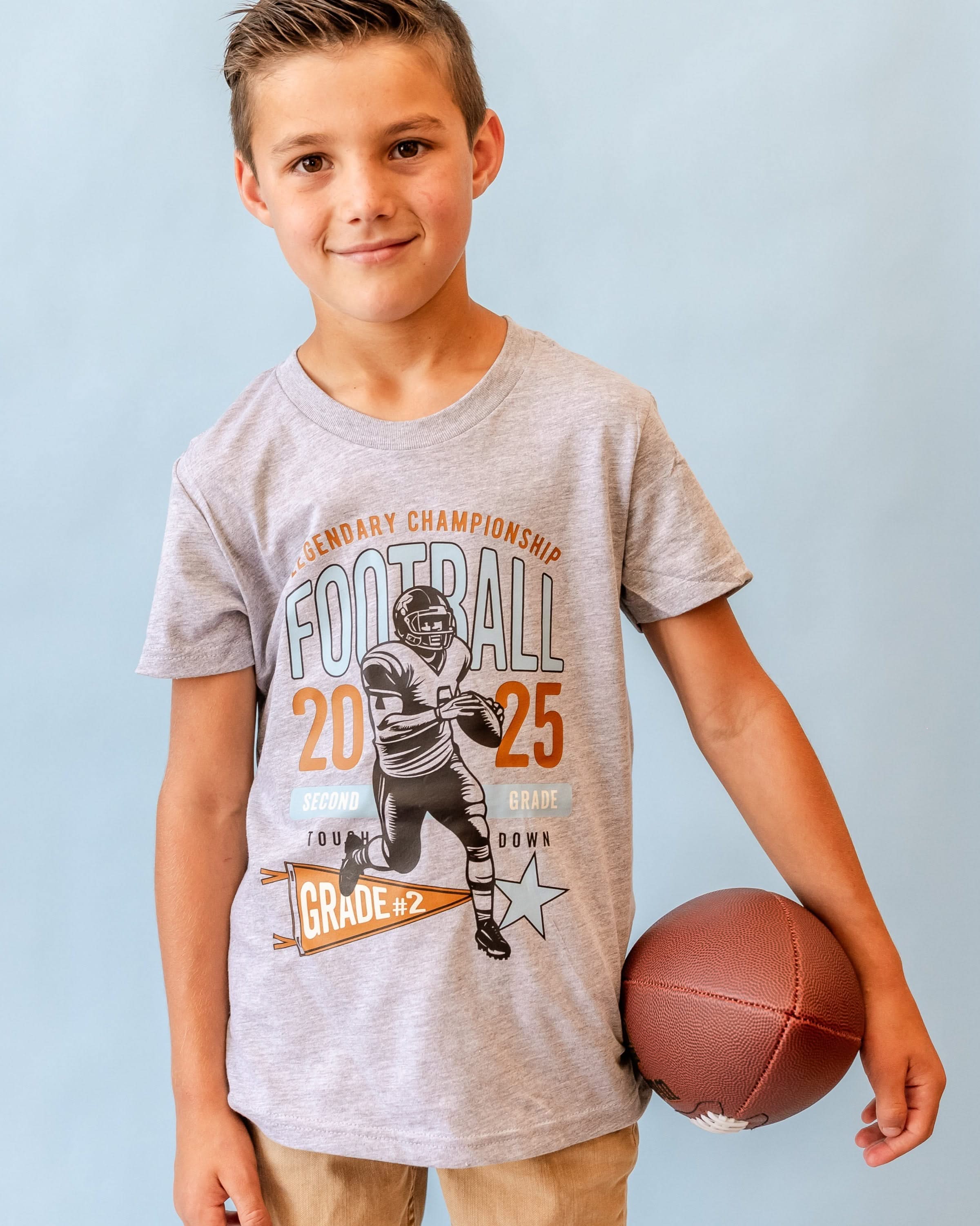 Legendary Football (Choose Your Grade) - Child Tee Little Mama Shirt Shop