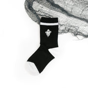 LMSS® CREW SOCKS - Friendly Ghost - Child Size Little Mama Shirt Shop