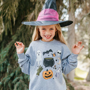 Halloween Things - Child Sweater Little Mama Shirt Shop