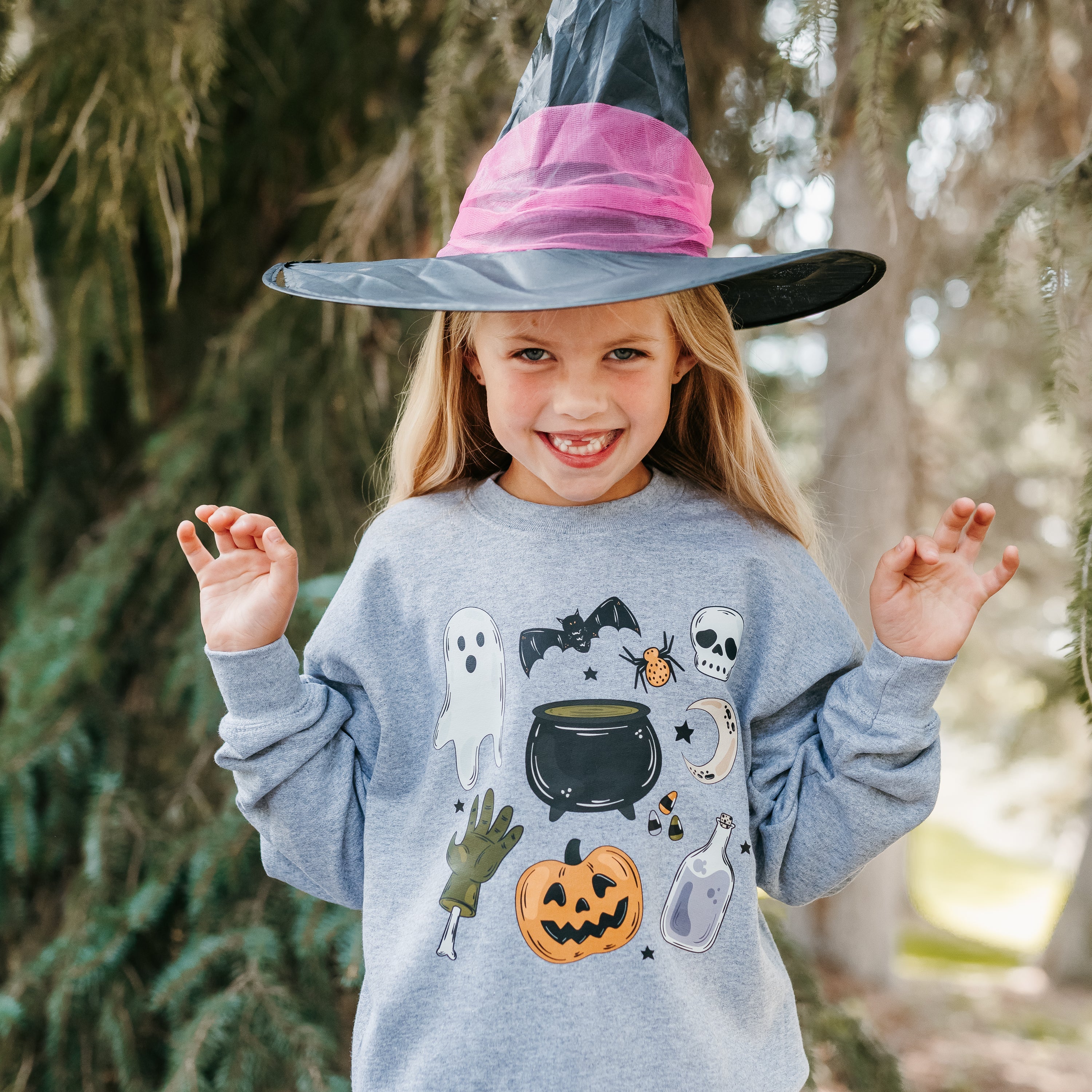 Halloween Things - Child Sweater Little Mama Shirt Shop