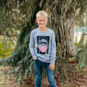 FRANK. - Long Sleeve Child Shirt Little Mama Shirt Shop