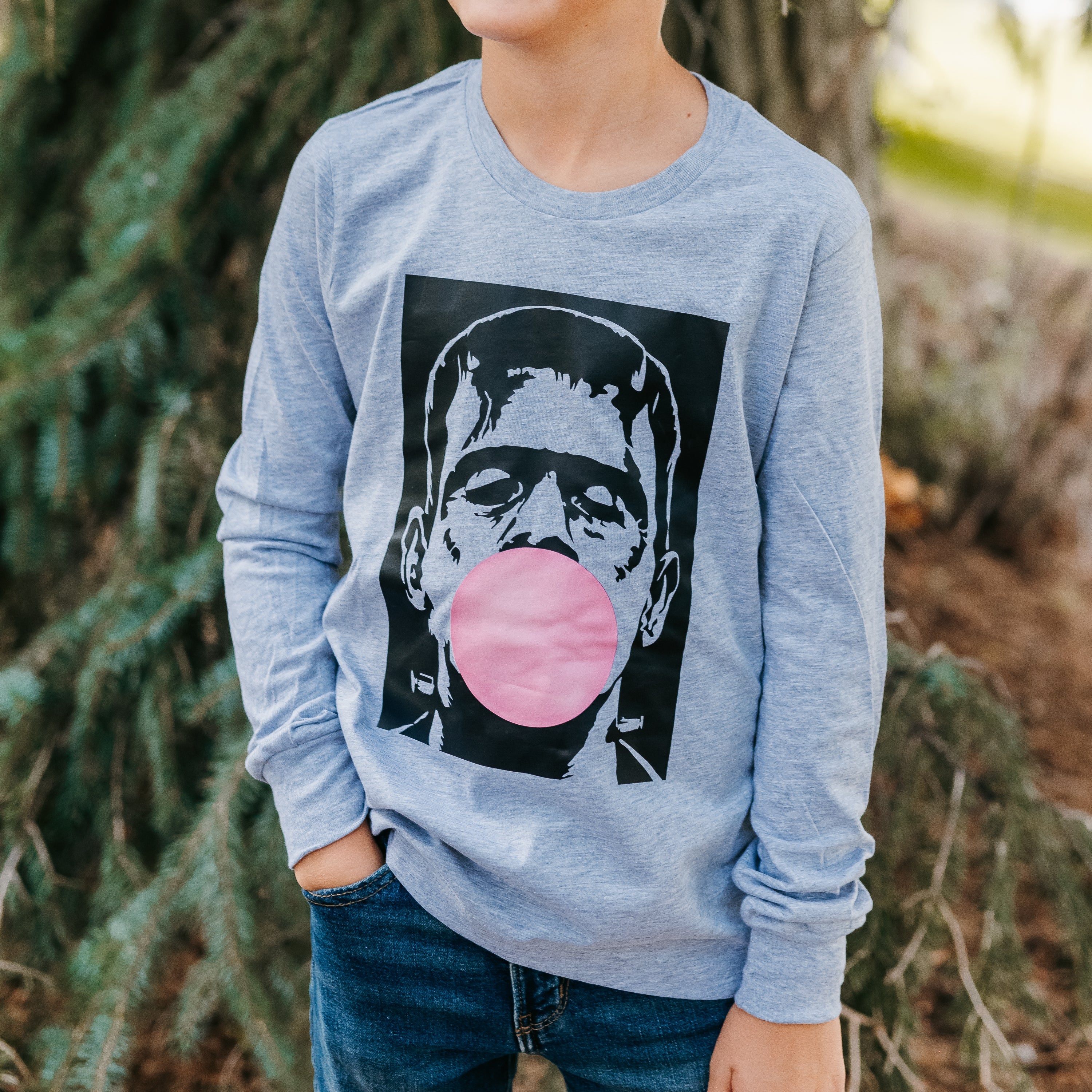 FRANK. - Long Sleeve Child Shirt Little Mama Shirt Shop