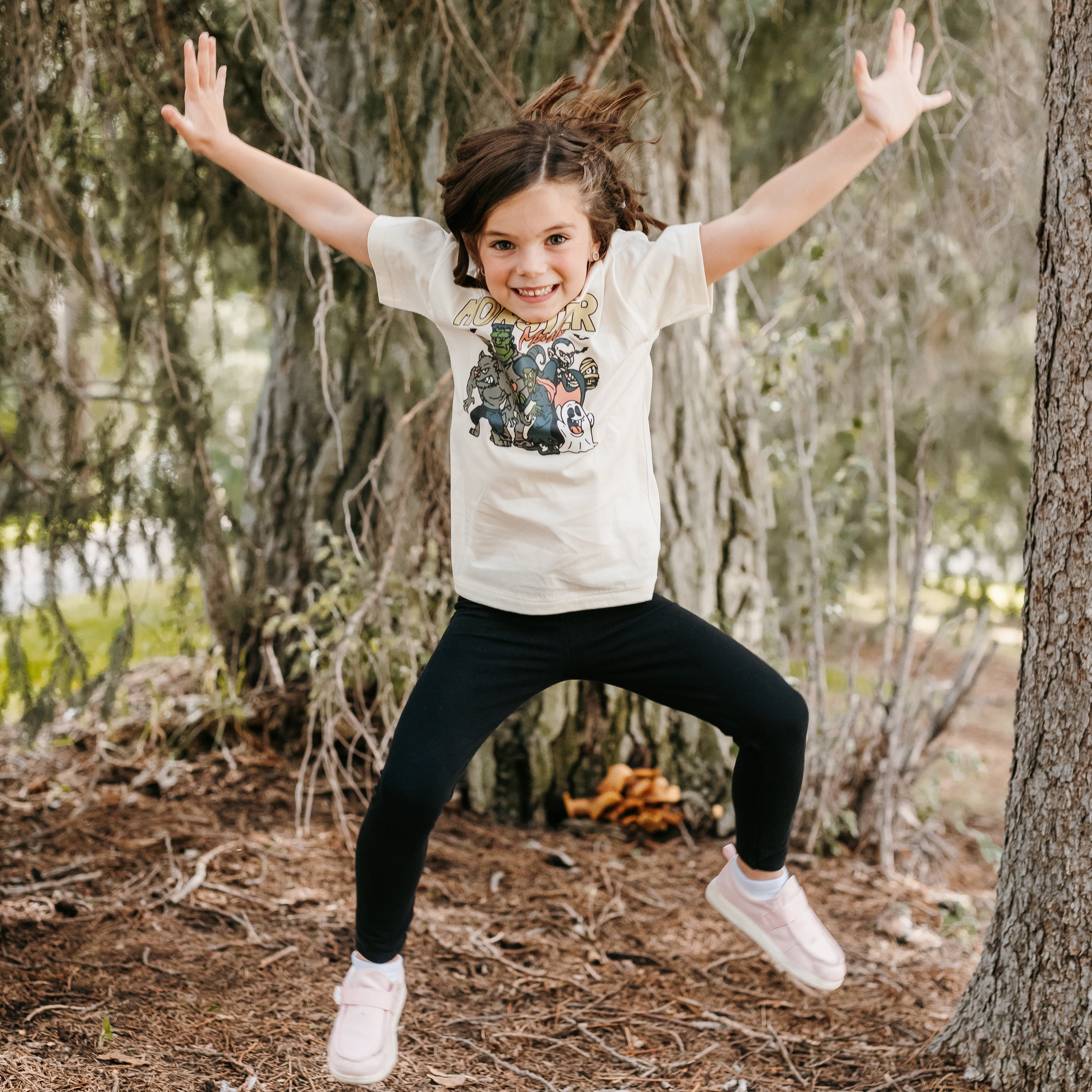 Monster Mash - Short Sleeve Child Shirt Little Mama Shirt Shop
