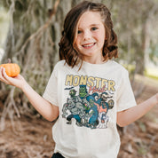 Monster Mash - Short Sleeve Child Shirt Little Mama Shirt Shop