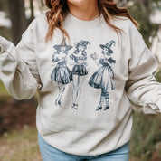 Classy Witches - Basic Fleece Crewneck Little Mama Shirt Shop LLC