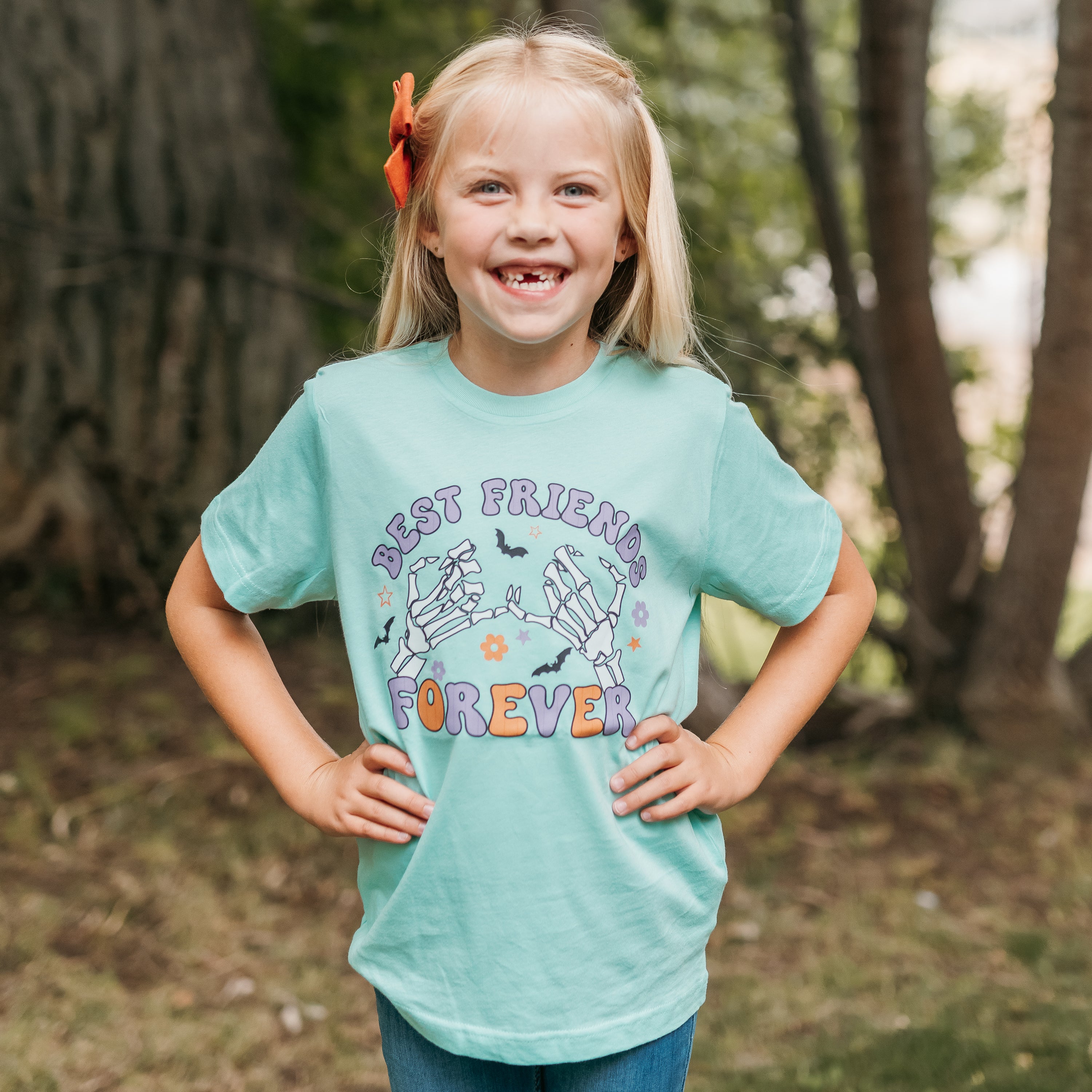 Best Friends Forever - Halloween - Child Tee Little Mama Shirt Shop