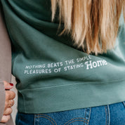 The Official Homebody Club - PIGMENT Crewneck Sweatshirt Little Mama Shirt Shop LLC