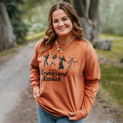 It Was a Graveyard Smash - Long Sleeve Comfort Colors Tee Little Mama Shirt Shop
