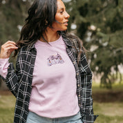 Embroidered Basic Fleece Crewneck - Trick or Treat Pups Little Mama Shirt Shop LLC