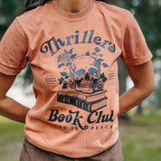 Thrillers Book Club - Short Sleeve Comfort Colors Tee Little Mama Shirt Shop