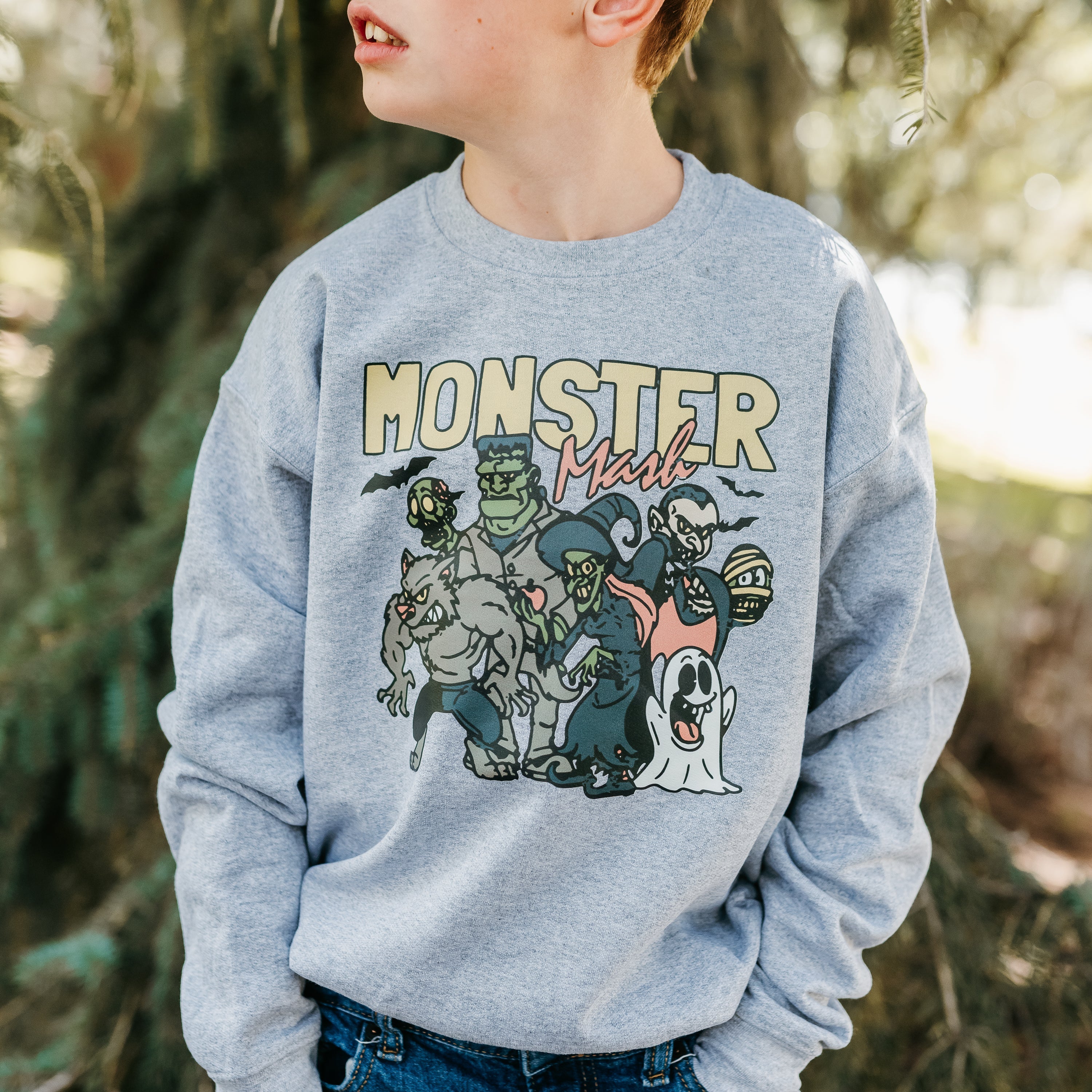 Monster Mash - Child Sweater Little Mama Shirt Shop