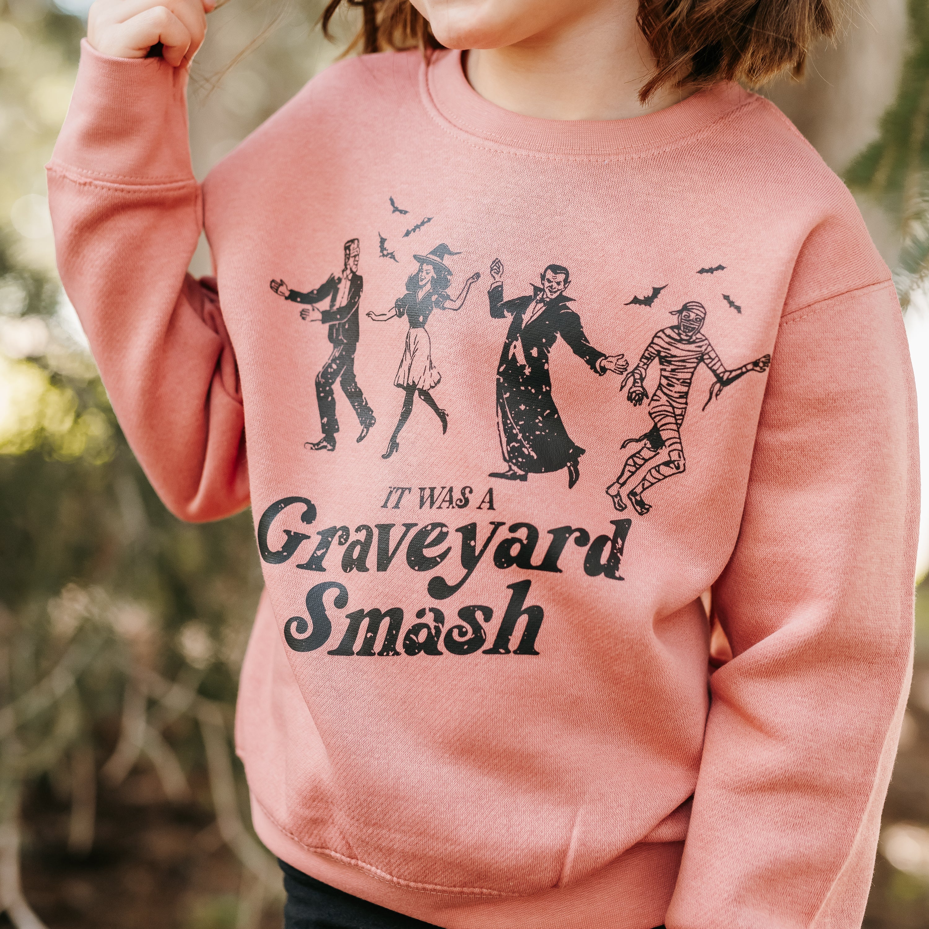 It Was a Graveyard Smash - Child Sweater Little Mama Shirt Shop