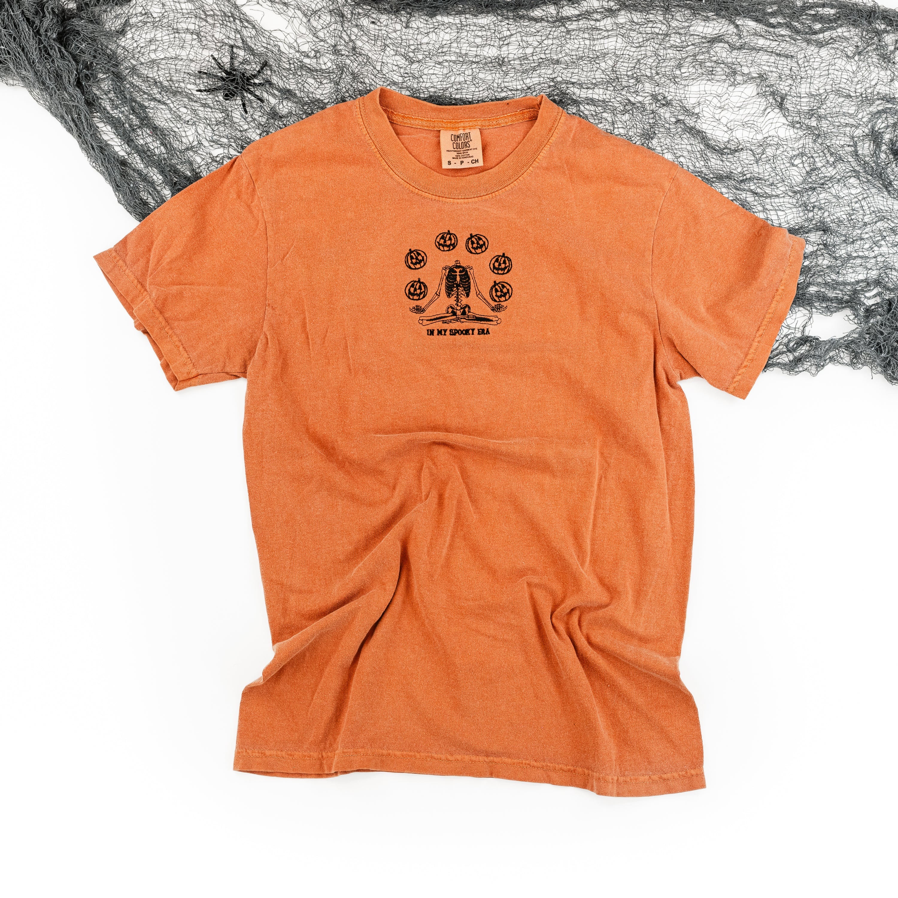 Embroidered Comfort Colors Tee - In My Spooky Era Little Mama Shirt Shop LLC
