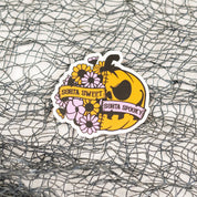LMSS® STICKER - Sorta Sweet Sorta Spooky Little Mama Shirt Shop LLC